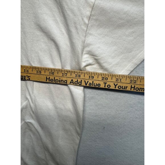 Wild Fable White Crewneck Short Sleeve T-Shirt XS Cotton Blend - Picture 3 of 6